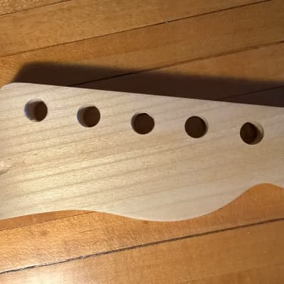 Telecaster Neck -- Unknown Brand; Maple Fretboard; New Condition (Never Installed); w/ Nut image 2