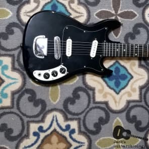 Cort "H-804" Slammer Electric Guitar (1970s , Black) image 11