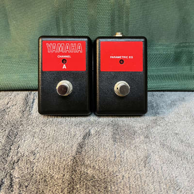 Yamaha  G50/G100 Factory Footswitch  1980’s - Red/Black