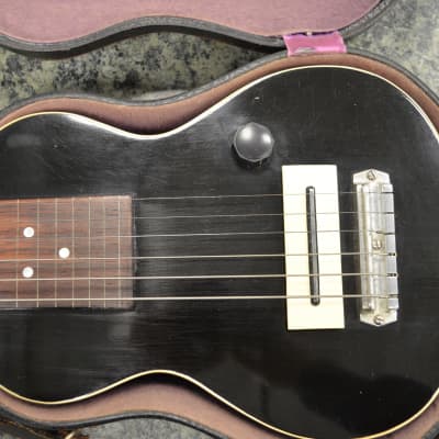 Gibson EH-100 1930s Lap Steel Black (with hard case) image 3
