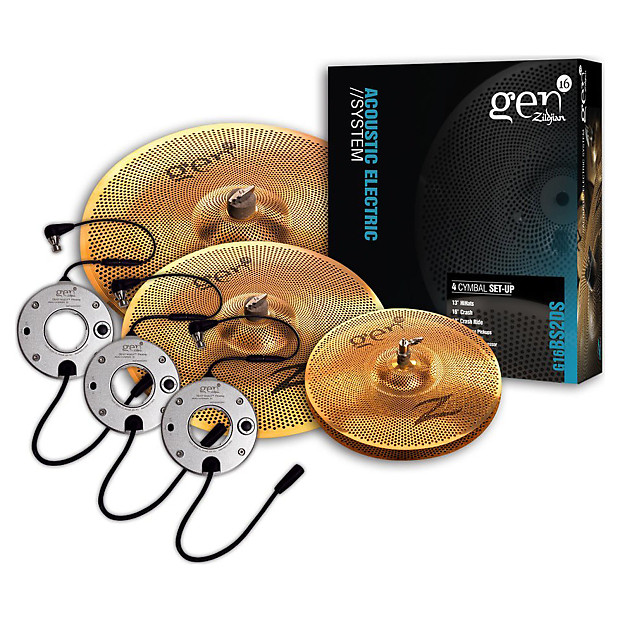 Zildjian 368DS Gen16 Buffed Bronze Box Set 13/16/18" Cymbal Pack image 1