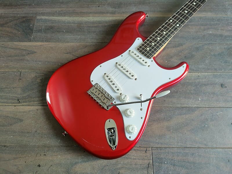 FGN フジゲン ムスタング アップルレッド 2016 FGN (Fujigen Japan) JST-6R J Standard Stratocaster