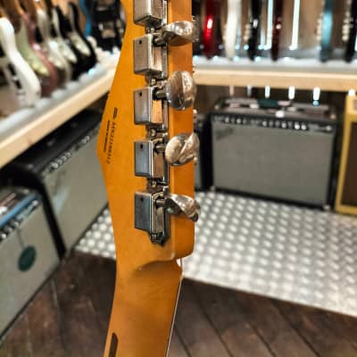 Fender Limited Edition De Vintera Road Worn 50s Stratocaster HSS Sonic Blue image 9