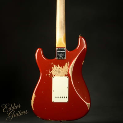 Fender Custom Shop Limited Edition 1967 HSS Stratocaster Heavy Relic - Bright Amber Metallic image 5