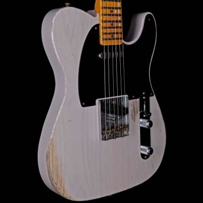 Fender Custom Shop 1952 Telecaster Heavy Relic Big U Dirty White Blonde image 3