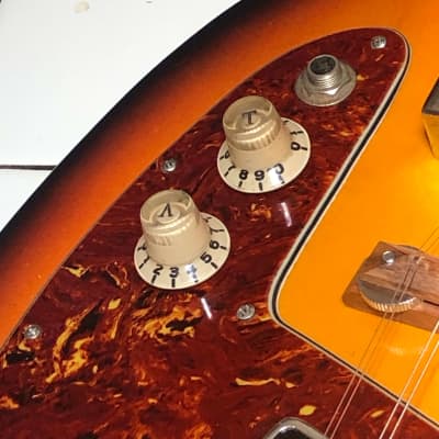 Kingston Electric Mandolin 1965 - Sunburst Orange image 7