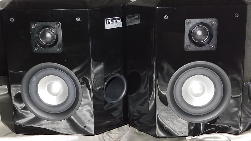 Earthquake Platine Noiree PN-2421 dipole surround speakers pair  			