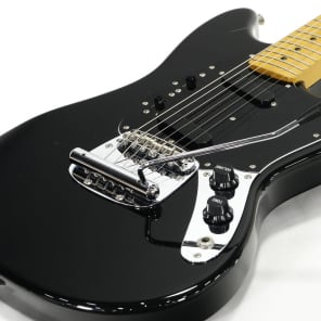 ギター　fender MUSTANG Fender Japan Mustang MG77 Black | Reverb