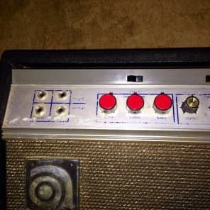 Vintage 1970's Ampeg Gemini g 12 tube guitar amp combo made in the USA as is! image 2