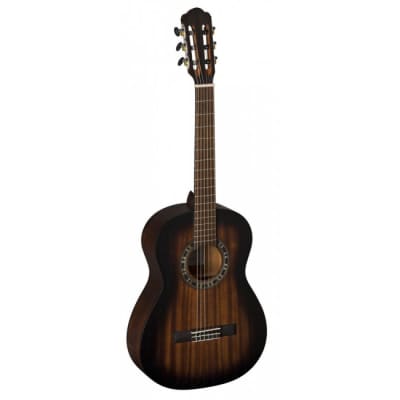 LA MANCHA Granito 33-N-MB-3/4 Small Neck Konzert-Gitarre 4/4, mahogany burst matt for sale