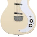 Danelectro '59DC Short Scale Bass Guitar - Vintage Cream