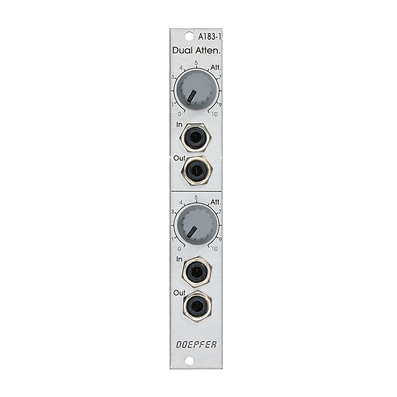 Doepfer A1831 Dual Attenuator Attenuator Modular Reverb