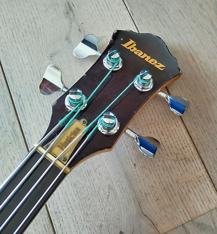Ibanez Musician MC-940DS Fretless Sting 1980 Wood | Reverb