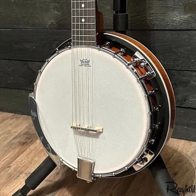 Danville BJ-06 24 Bracket 6-String Resonator Banjo Banjitar Guitar image 3