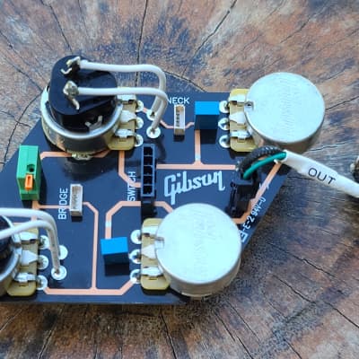 Gibson Les Paul Quick Connect Control Board / Push Pull Wiring Harness 2019 image 2