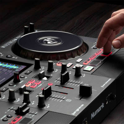 Numark Mixstream Pro Standalone DJ Console w Built-In Speakers & Wifi Streaming image 14