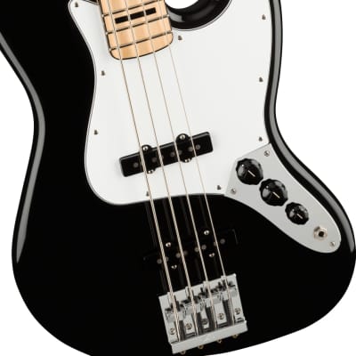 Fender Geddy Lee Jazz Bass Maple FB, Black image 4