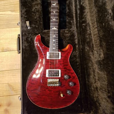 2016 PRS Wood Library DGT Paul Reed Smith Carved Quilted Maple Red image 14