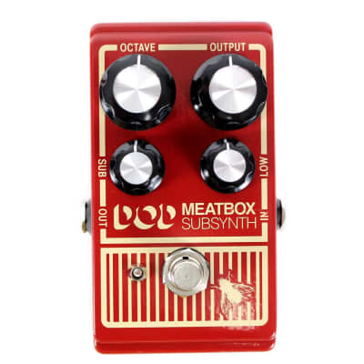 GROBERT - Meatboss - DOD FX-32 Meatbox Meat Box Subsynth Clone 1:1 