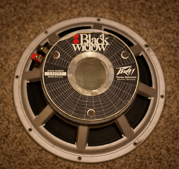 Peavey black widow 12 guitar speaker new arrivals