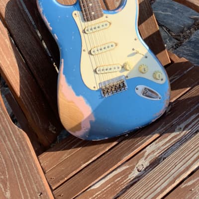 MJT Stratocaster  Ice blue image 1