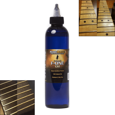 MusicNomad F-ONE Fretboard Oil Cleaner & Conditioner 2 oz (MN105
