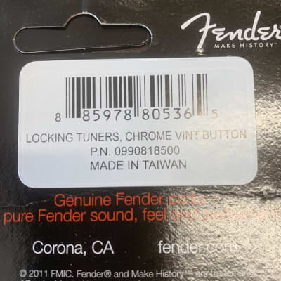 Real Life Relics Fender® Aged American Deluxe Locking Tuners