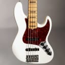 Fender American Ultra Jazz Bass V with Maple Fretboard 2020 - Arctic Pearl