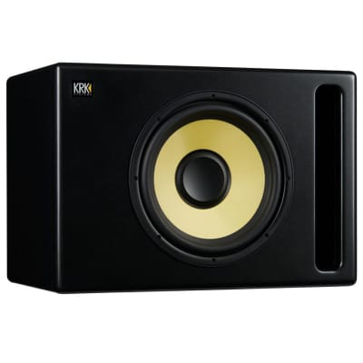 KRK S12.4 12-inch Powered Studio Subwoofer with Footswitch Control image 2