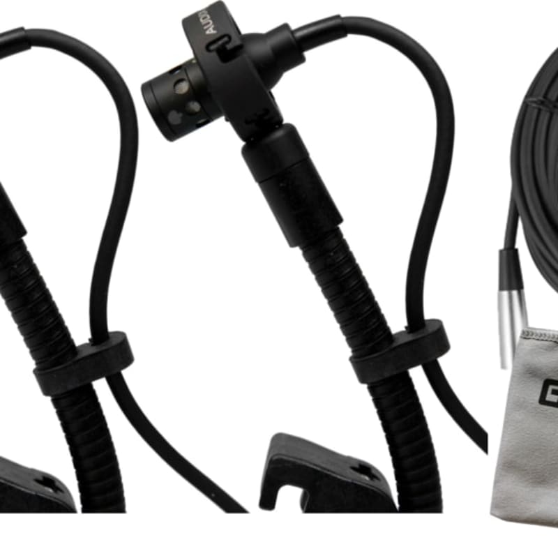 Audix MICRODTRIO Audix 3-Pack Mini Condenser Clip-On Drum Mic Set