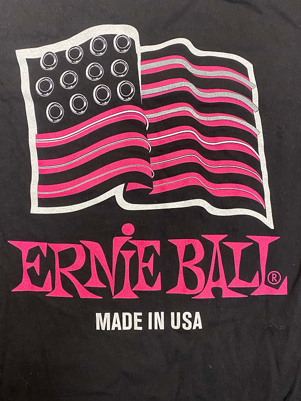 Ernie Ball Ernie Ball Made in the USA T-Shirt Medium Black Black image 1