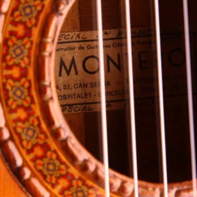 Francisco Montero Aguilera 1a especial flamenco guitar 1990 - surprising sound quality - check video image 12