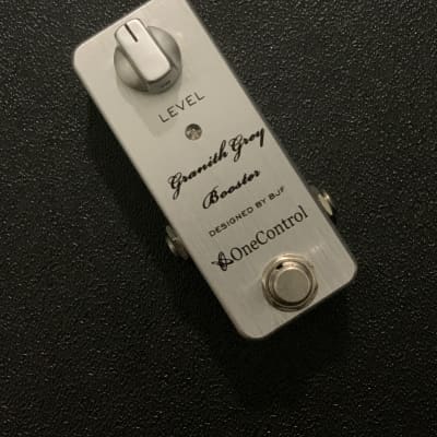 Reverb.com listing, price, conditions, and images for one-control-granith-grey-booster