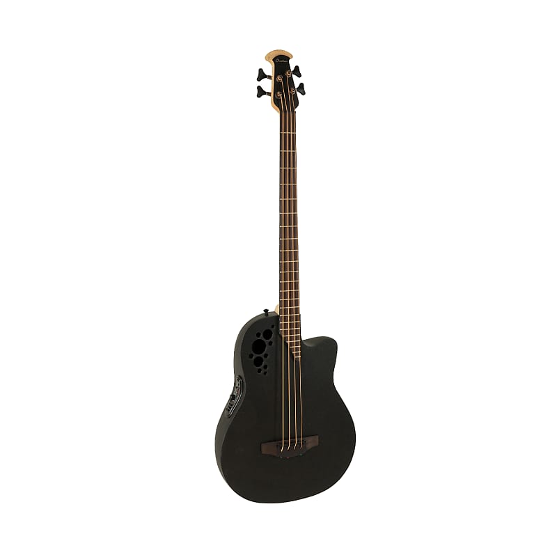 Ovation B778TX-5 Pro Series Elite TX Mid Depth Maple Neck 4-String Acoustic-Electric Bass Guitar image 1