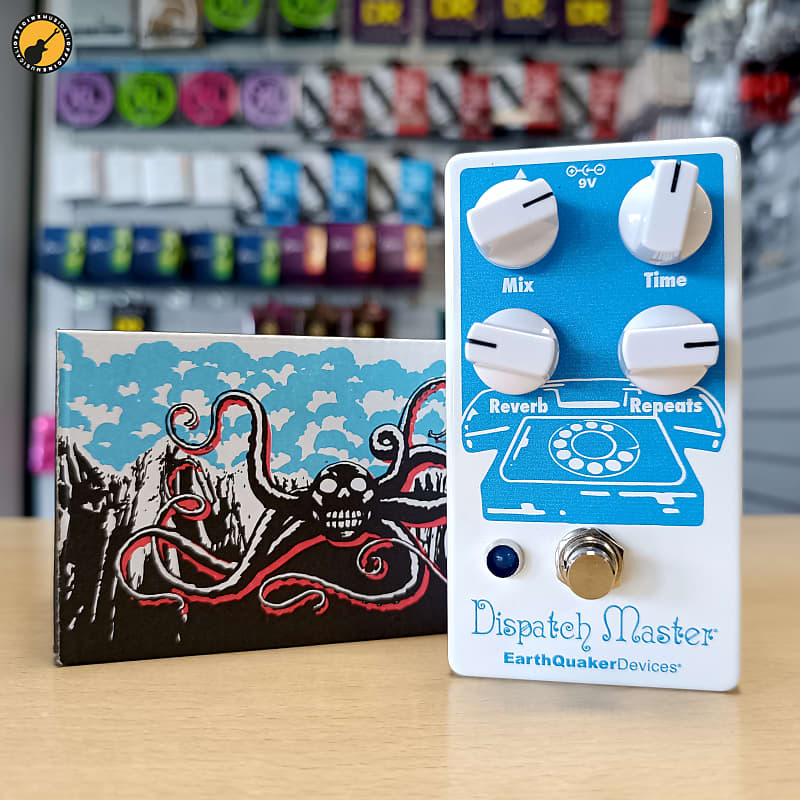 貴重V2 EarthQuaker Devices Dispatch Master Dispatch Master Digital Delay & Reverb — EarthQuaker Devices
