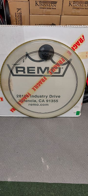 Remo Powerstroke P3 Coated Bass Drum Head 24" image 1