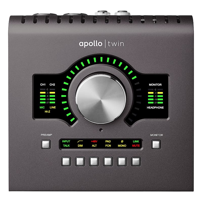 Universal Audio Apollo Twin DUO MKII Heritage Edition Thunderbolt 2 Audio Interface image 1