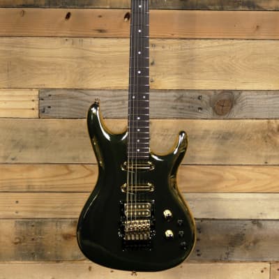 Ibanez Joe Satriani JS2GD Electric Guitar Gold w/ Case image 4