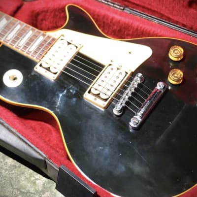 Gibson Lespaul K.M Kalamazoo 1979 Black Rare Color image 4