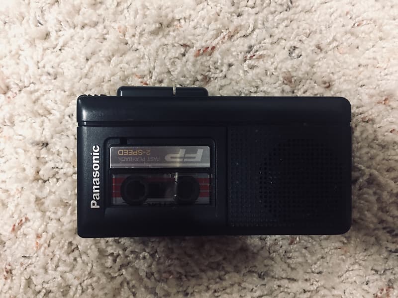 Panasonic FP Fast Playback 2speed Microcassette Recorder Reverb
