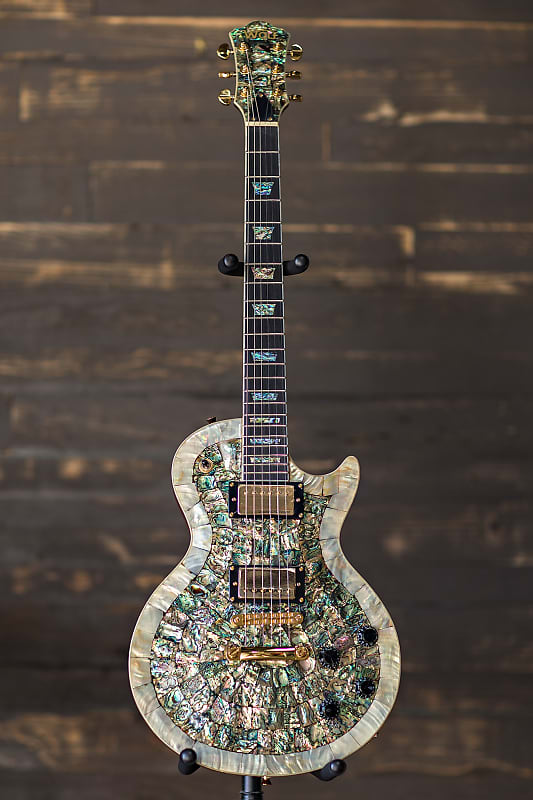 Wolf WLP 750T Special Edition Electric Guitar Abalone Reverb