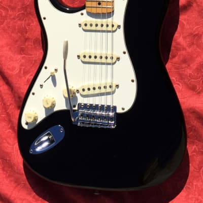 Fender Stratocaster Lefty 1982 Black Dan Smith Fullerton period image 2