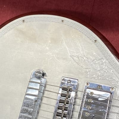 Deviser Zemaitis Custom Guitar replica 1993 - Aluminum Metal Top with Mahogany Body MIJ image 8
