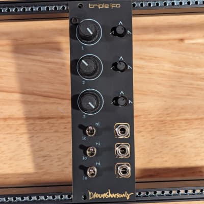 brownshoesonly Triple Video LFO video synth module Black image 1