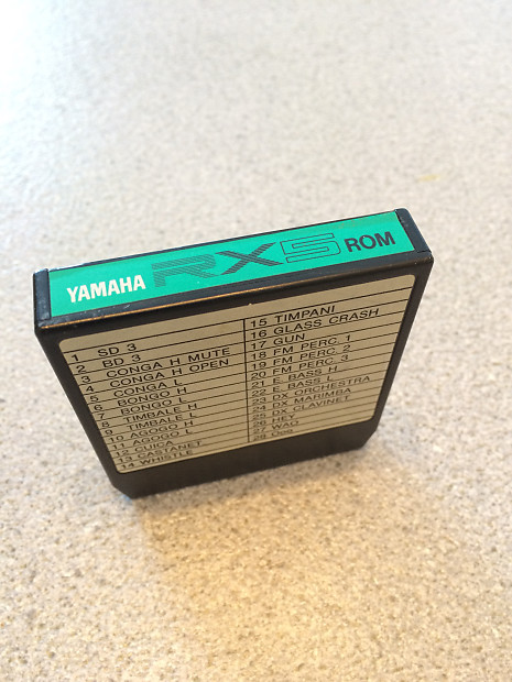 Yamaha rx5 cartridge outlet