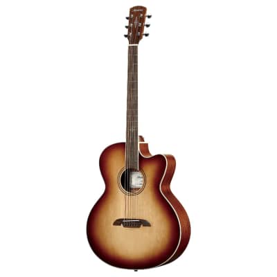 Alvarez ABT60CESHB Baritone Shadowburst Acoustic Electric Guitar w/LR Baggs image 3