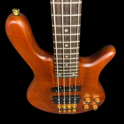 SX SWB1 Active Bass Guitar in Natural | Reverb