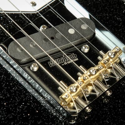Suhr Eddie's Guitars Exclusive Custom Classic T Roasted - Black Sparkle image 23