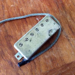 Gibson PAF sticker mini humbucker 1960 Nickel original vintage