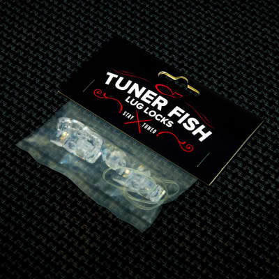 Tuner Fish Lug Lock - Clear - 4 Pack image 2